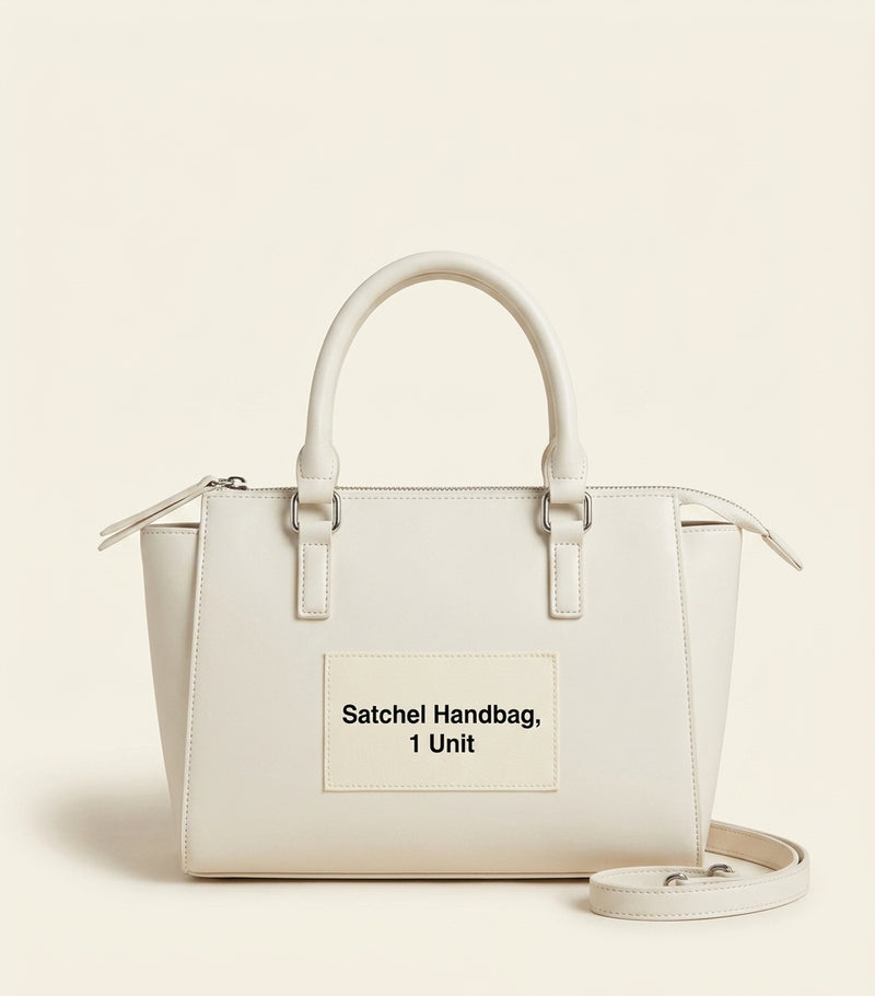McQueen Farringdon top-handle bag grained calfskin (British brand)