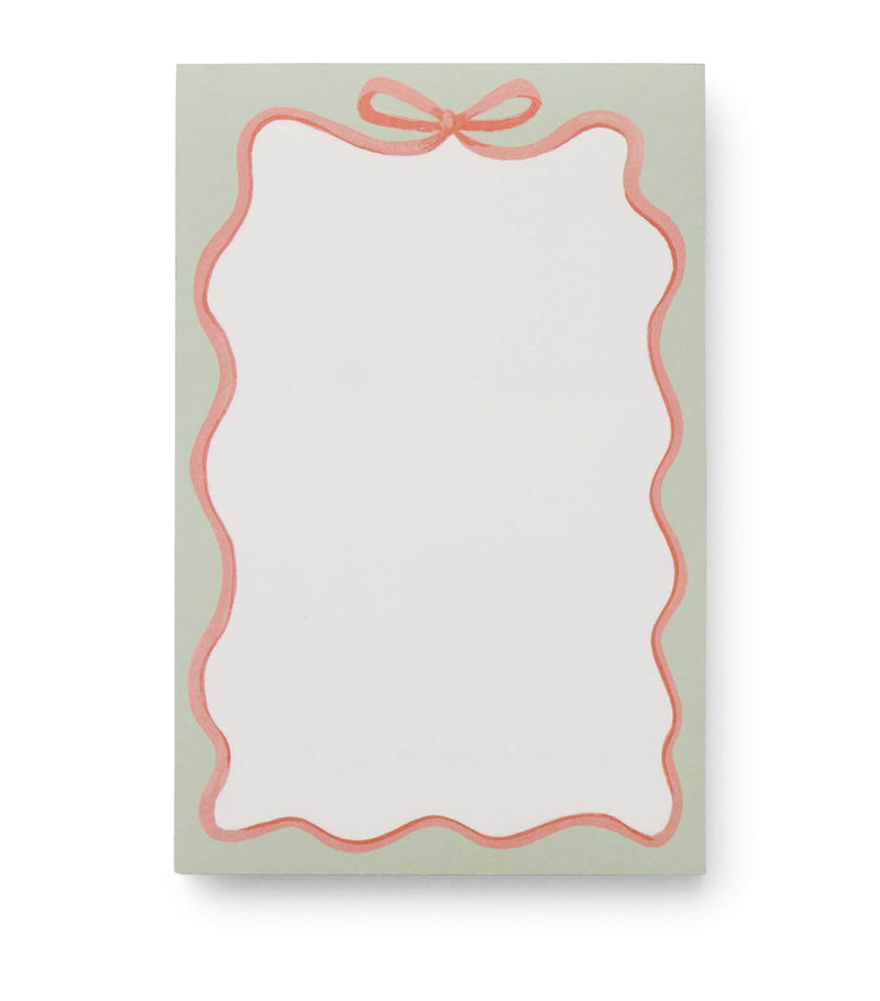 Rifle Paper Co. ribbon notepad, imported from the UK