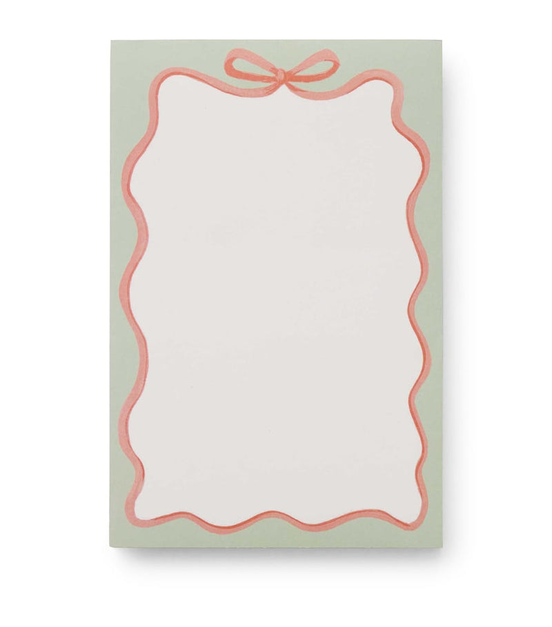 Rifle Paper Co. ribbon notepad, imported from the UK