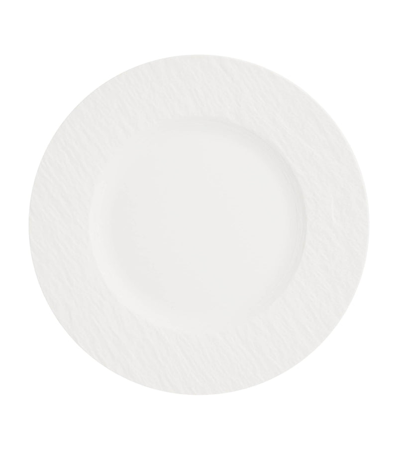 Villeroy & Boch Manufacture Rock Blanc salad plate 22cm (British brand)