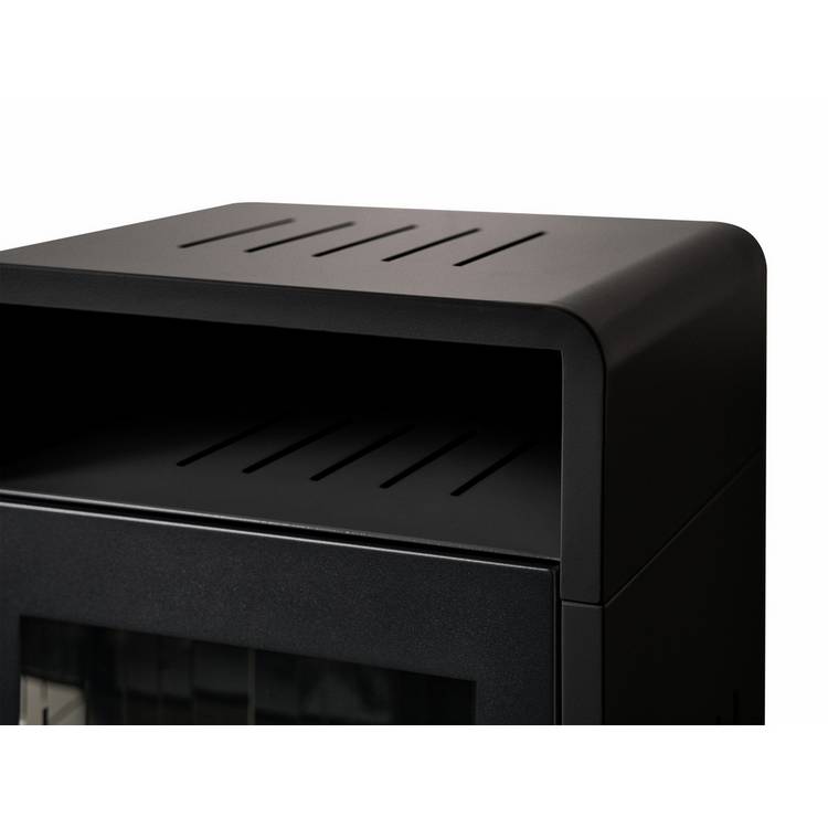 Adam Bellini black bio ethanol stove 3kW - British product