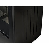 Adam Bellini black bio ethanol stove 3kW - British product