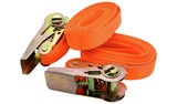 Hilka 2 piece endless ratchet straps 5m x 25mm - British product