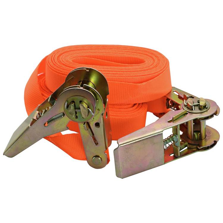Hilka 2 piece endless ratchet straps 5m x 25mm - British product