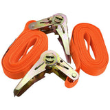 Hilka 2 piece endless ratchet straps 5m x 25mm - British product