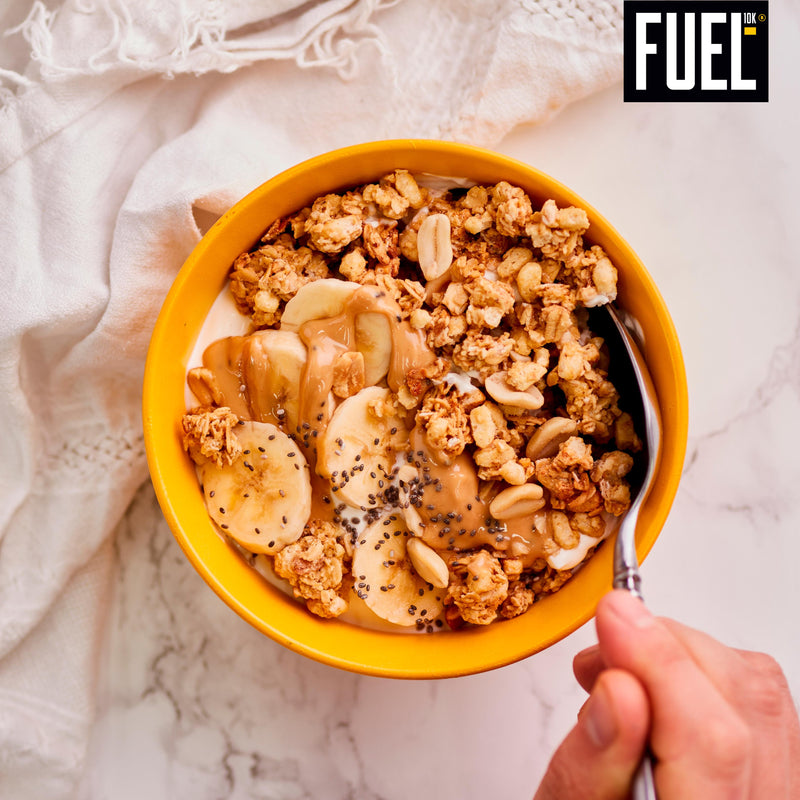 FUEL10K peanut crunch granola 400g - British product