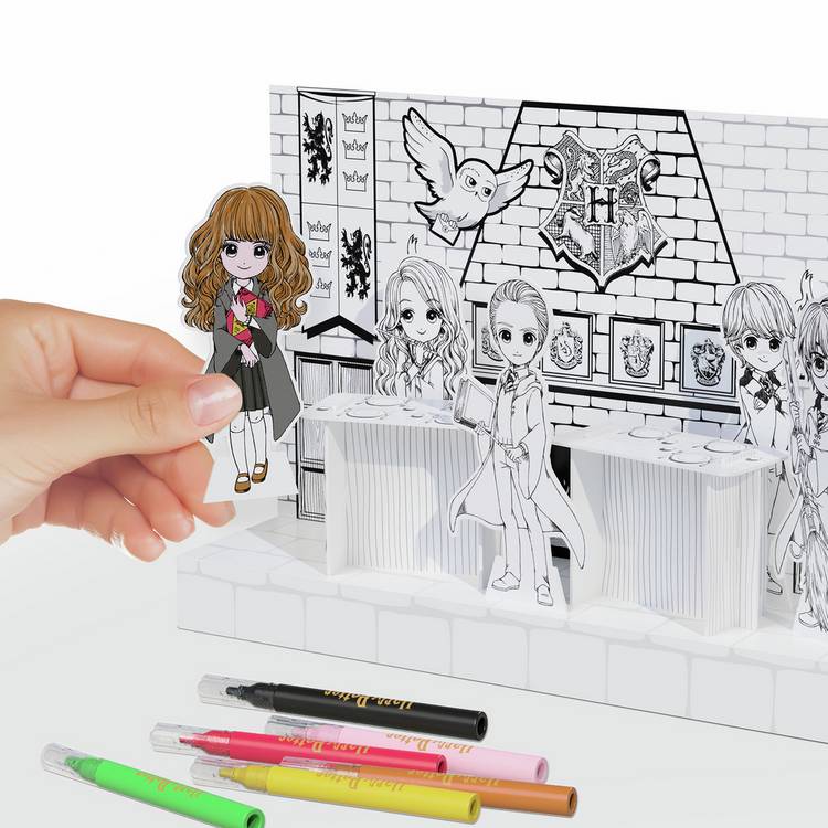 Harry Potter Hogwarts activity set with craft supplies (British brand)