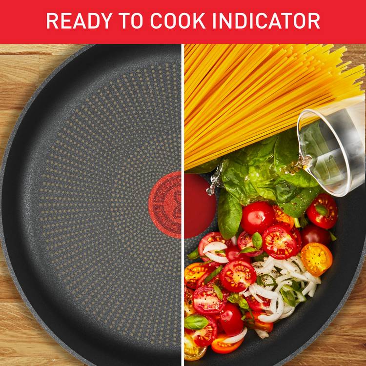 Tefal Titanium Force non-stick stewpot 24cm, imported from the UK
