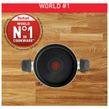 Tefal Titanium Force non-stick stewpot 24cm, imported from the UK