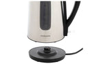 Cookworks jug kettle 1.7L silver, imported from the UK