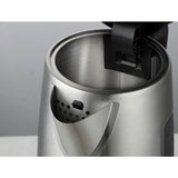 Cookworks jug kettle 1.7L silver, imported from the UK