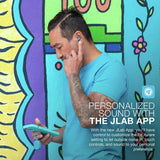 JLab JBuds Mini true wireless earbuds Aqua, imported from the UK