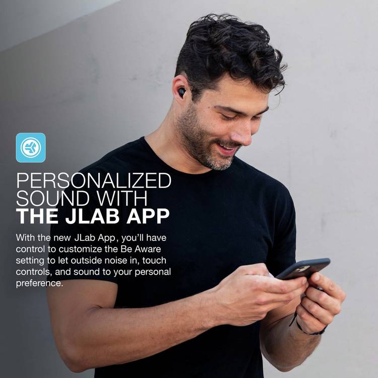 JLab JBuds Mini black true wireless earbuds, UK version