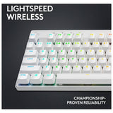 Logitech PRO X TKL wireless gaming keyboard white, imported from the UK