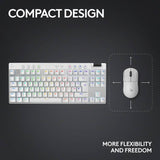 Logitech PRO X TKL wireless gaming keyboard white, imported from the UK