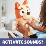 Bluey Bingo talking plush 35cm, UK version