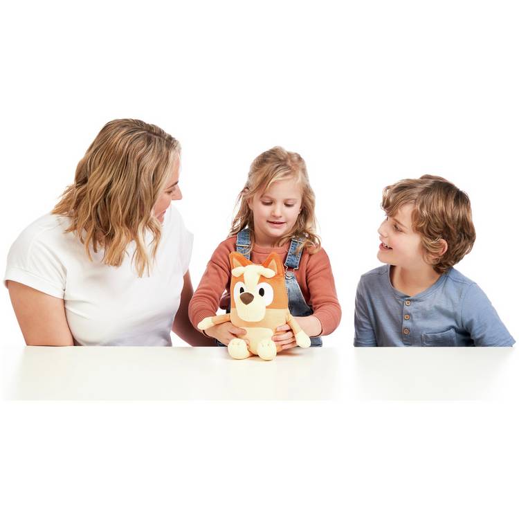 Bluey Bingo talking plush 35cm, UK version