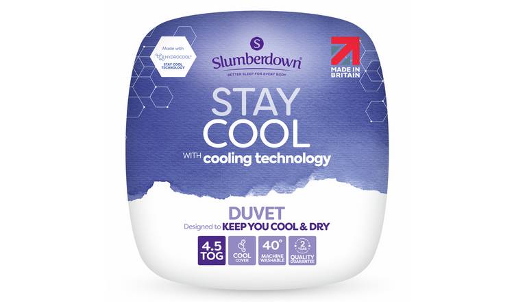 Slumberdown Stay Cool 4.5 Tog Duvet Single, UK version
