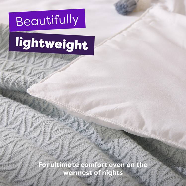Slumberdown Stay Cool 4.5 Tog Duvet Single, UK version