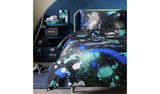 Argos Home paint splash graffiti bedding set, single - British product