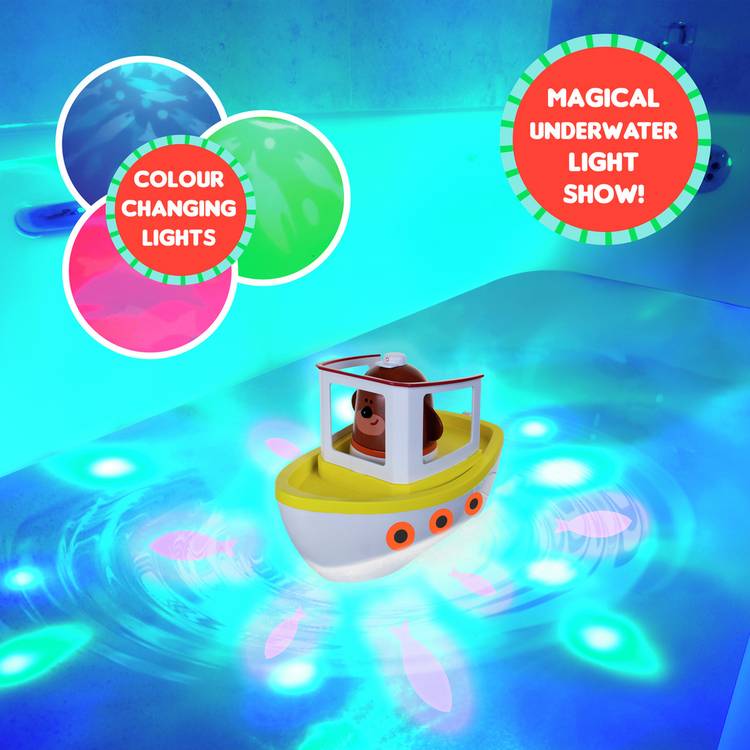Hey Duggee lightshow river boat bath toy (British brand)