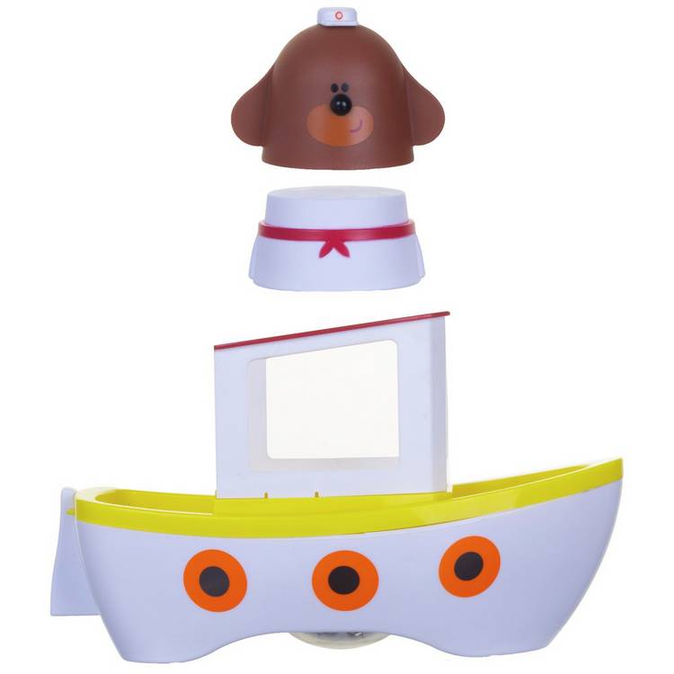 Hey Duggee lightshow river boat bath toy (British brand)