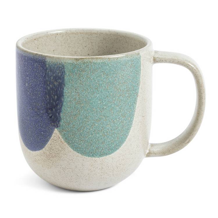 Habitat multicoloured stoneware mugs set of 4 - British product