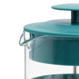 Habitat 8 cup 1L cafetiere teal plastic glass, UK version