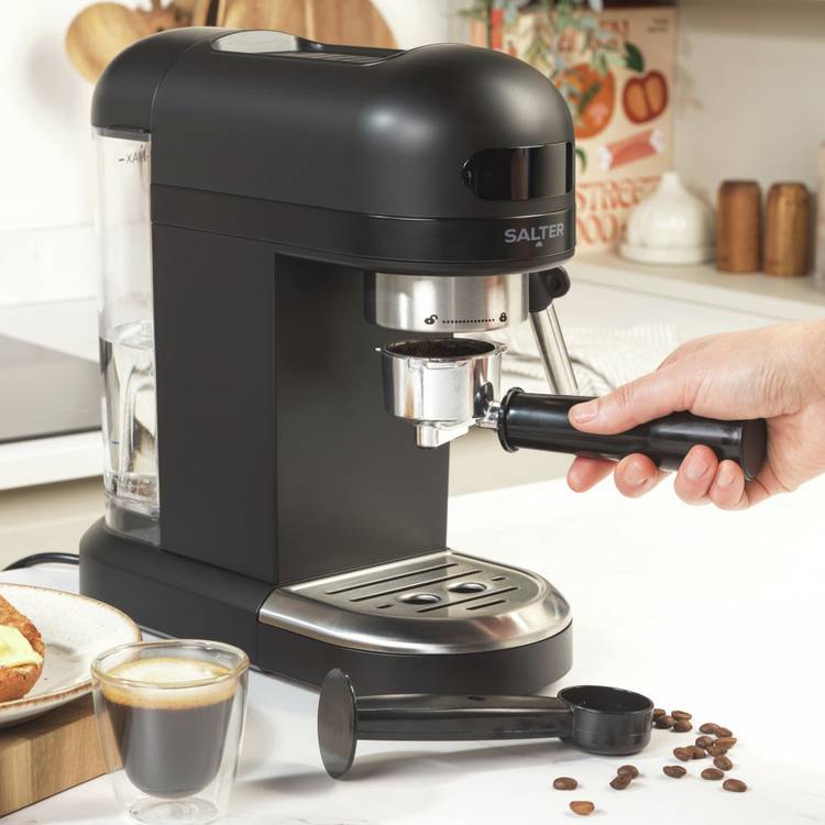 Salter Espirista espresso coffee machine - British product
