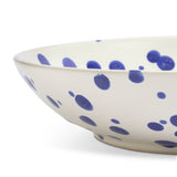 Habitat blue stoneware pasta bowls set of 4 21.5cm, UK version