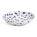 Habitat blue stoneware pasta bowls set of 4 21.5cm, UK version