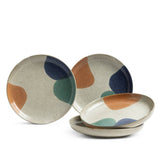 Habitat Recast stoneware side plates set of 4 (British brand)