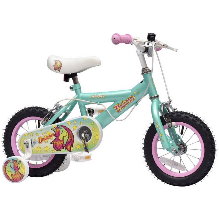Pedal Pals 12 inch kids beginner bike with stabilisers, UK version