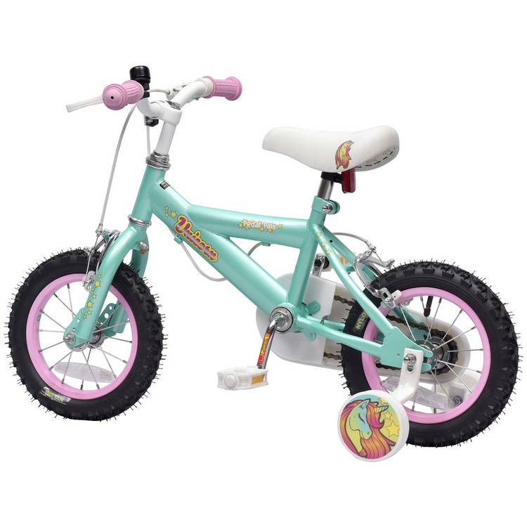Pedal Pals 12 inch kids beginner bike with stabilisers, UK version