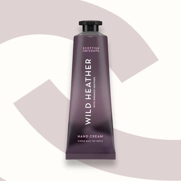 Scottish Fine Soaps Hand Cream Wild Heather 30ml (British brand)