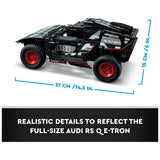 LEGO Technic Audi RS Q e-tron RC car toy, UK version
