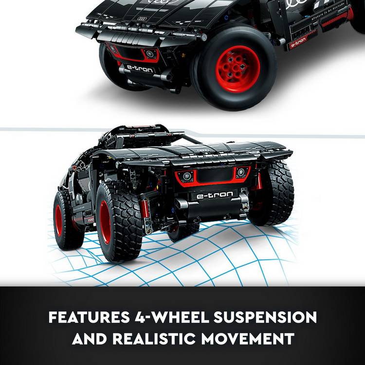 LEGO Technic Audi RS Q e-tron RC car toy, UK version