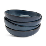 Habitat navy stoneware pasta bowls set of 4, UK version