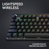 Logitech PRO X TKL wireless gaming keyboard, imported from the UK