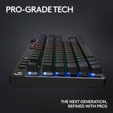Logitech PRO X TKL wireless gaming keyboard, imported from the UK