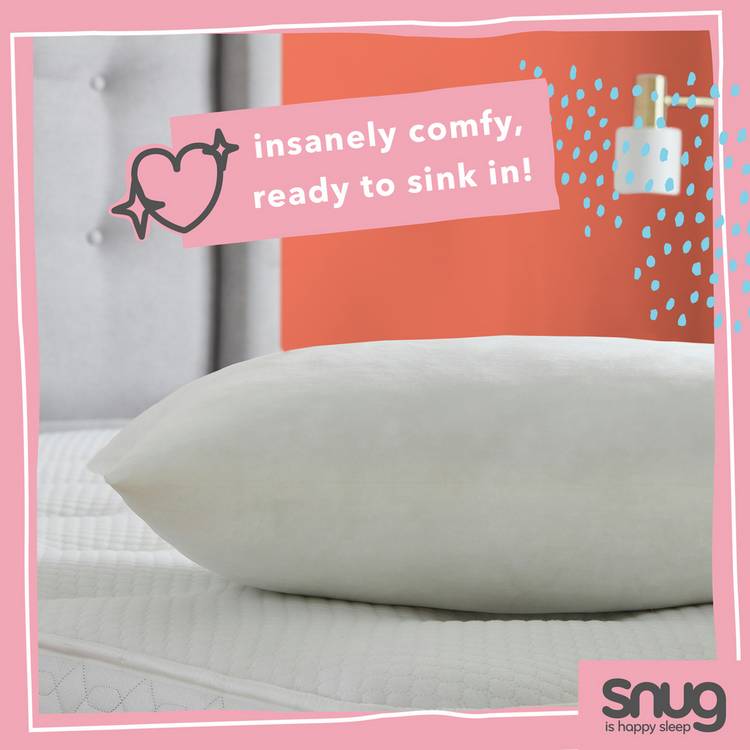 Snug Marshmallow medium soft hollowfibre pillow (British brand)