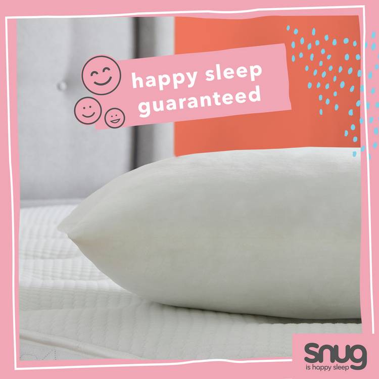 Snug Marshmallow medium soft hollowfibre pillow (British brand)