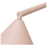 Habitat adjustable floor lamp rose pink with conical shade (British brand)