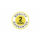 Downland jacquard cotton striped firm pillow 2 pack - British product