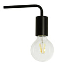 Argos Home black 3 light flush ceiling light, imported from the UK