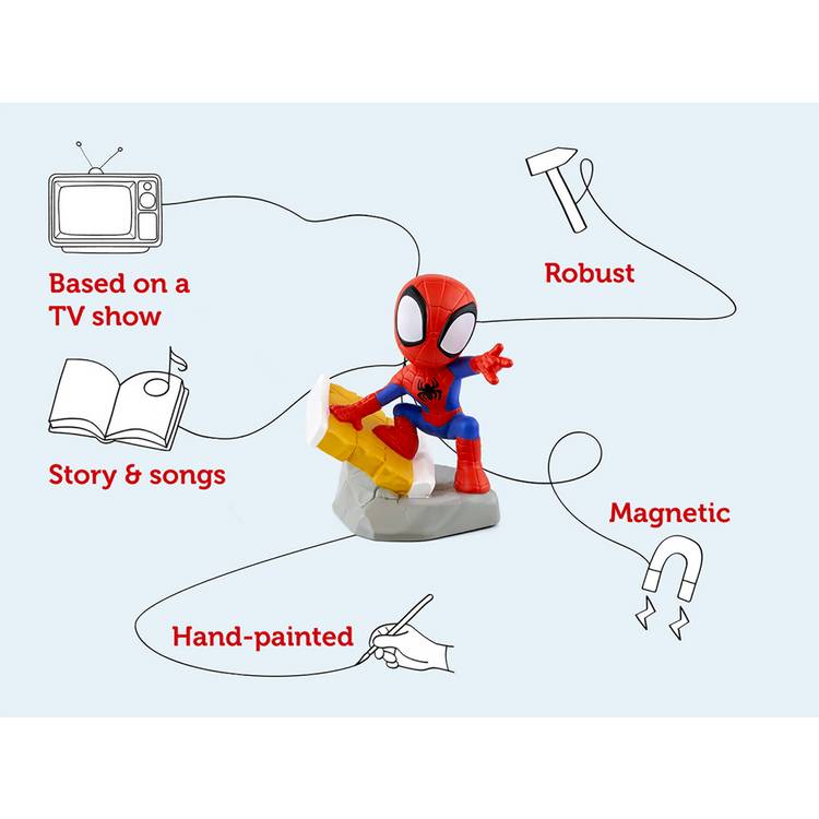 tonies Spidey and friends audio character 20cm - British product