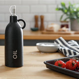 Habitat industrial stoneware oil pourer H22.6cm - British product