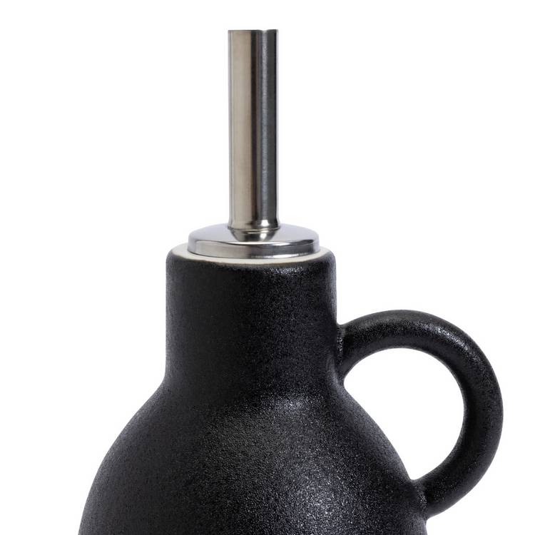 Habitat industrial stoneware oil pourer H22.6cm - British product