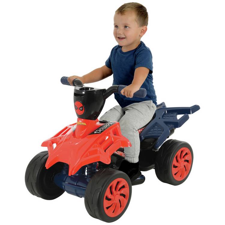 Marvel Spider-Man Web Slinger mini quad 6V (British brand)