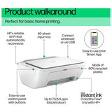 HP DeskJet 2820e all-in-one wireless printer (British brand)